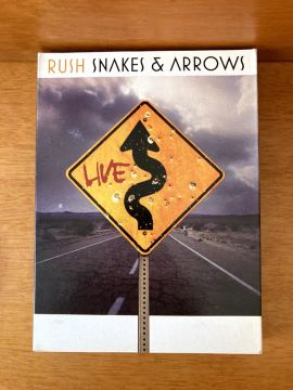 DVD triplo Rush Snakes & Arrows