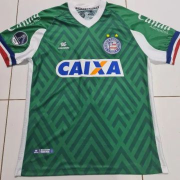 Camisa Bahia Esquadrão Goleiro Verde 1 Douglas de Jogo