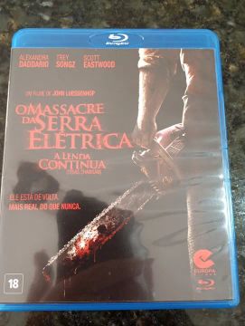 Blu ray O Massacre da serra elétrica a lenda continua