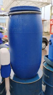 Barril de plástico azul 100 litros