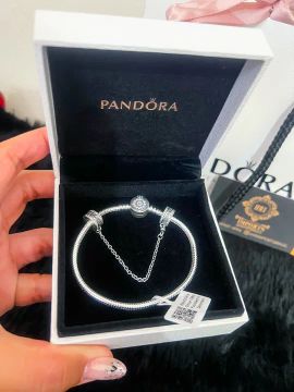 Pulseira Pandora coroa 