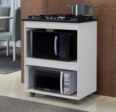 Armário para cooktop 5 bocas