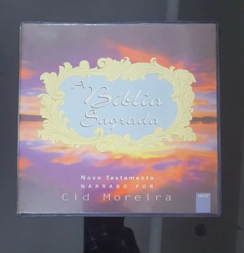 A Bíblia Sagrada - Novo Testamento - Cid Moreira - Em CD