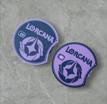 Kit 2 Contadores de Lore, Tokens de Status e Tokens de Dano Lorcana