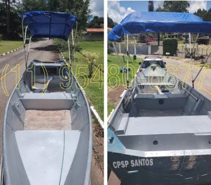 Kit barco carreta e motor Yamaha 15HP