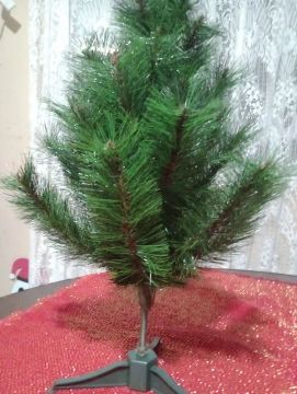 Árvore De Natal Pinheiro Luxo Verde Pequena 60cm
