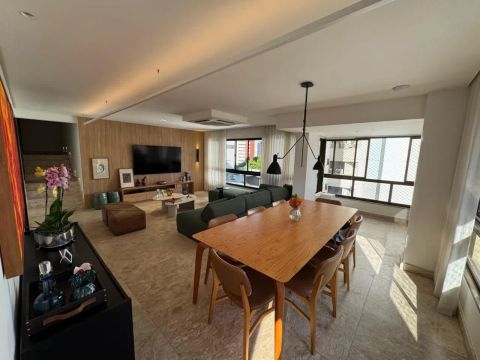 Apartamento para Venda em Salvador, Caminho das Árvores, 3 dormitórios, 3 suítes, 4 banhei
