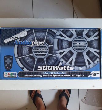 Alto-Falante Náutico AudioPipe 8" z 500w