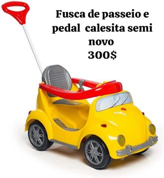 Vendo Carrinho de Passeio Modelo Fusca 