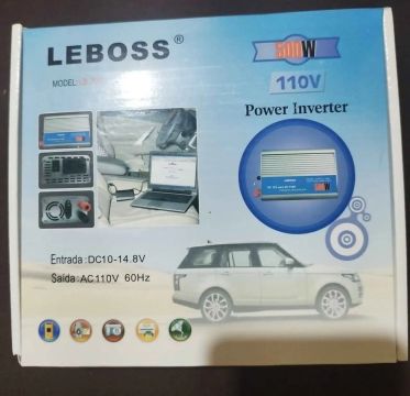 Inversor de Tensão 500W 12V para 110V - Novo