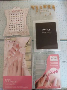Moldes para unhas de gel