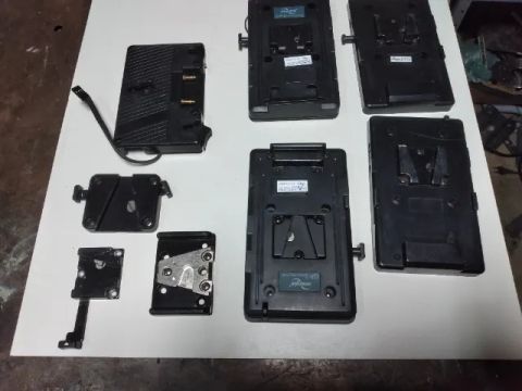 V-Lock V-Mount bateria placa adaptador, D-Tap DIY, saída para Sony, V Mount bateria