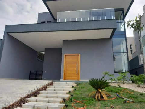 Casa Moderna à venda no Condomínio Campos do Conde na cidade de Bragança Paulista- SP