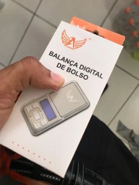 Balança Digital de Bolso alta precisão 