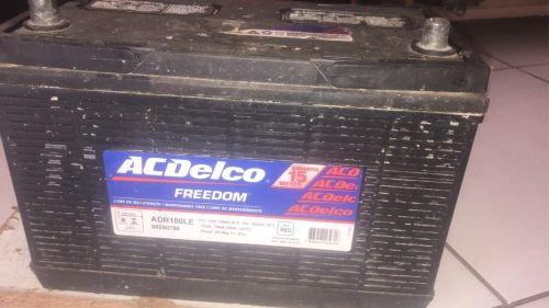 Bateria AcDelco Freedom 100Ah - Nova!