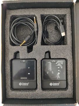 Sistema de Monitor retorno Intra-auricular sem fio Debra - Profissional