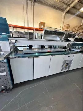 condimentadora refrigerada 2 metros pronta entrega -d