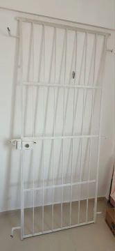 Grade de proteção em ferro branco