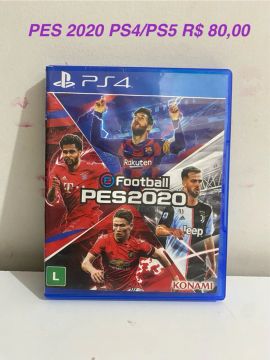 PES 2020 PES 2021 PS4/PS5 - R$ 80,00 R$ 200,00