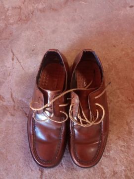 Sapatos Marrom em Couro - Usados