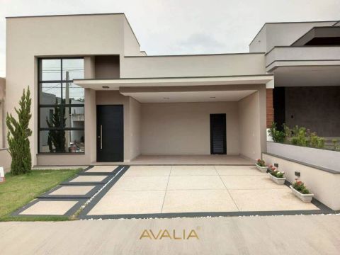 Casa a venda com 3 quartos sendo 1 suíte no condomínio Milano - Indaiatuba