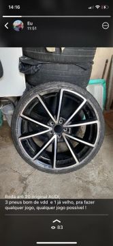 Rodas aro 20 originais Audi