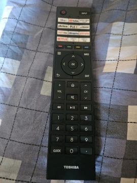 Caixa do controle original da TV toshiba vida