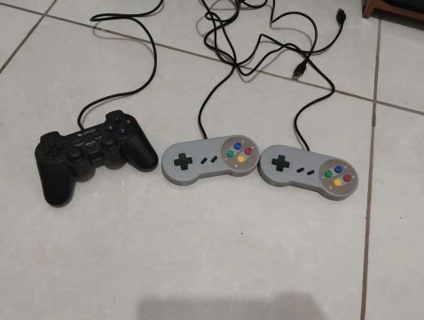 Controle USB Playstation e Super Nintendo