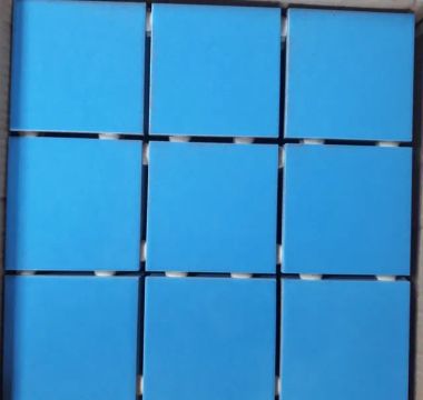 Azulejo/pastilha azul 10x10cm