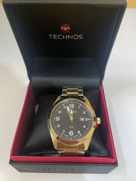 Relógio Technos Peformance Militar Dourado