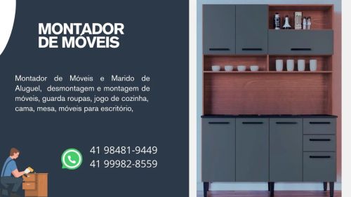 montador de Móveis (trocas de corrediças de gavetas)