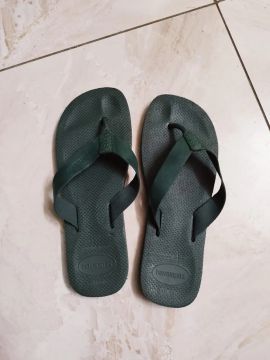 Chinelo Novo Havaianas Urban Verde Musgo 47/48 - Tiras de couro 