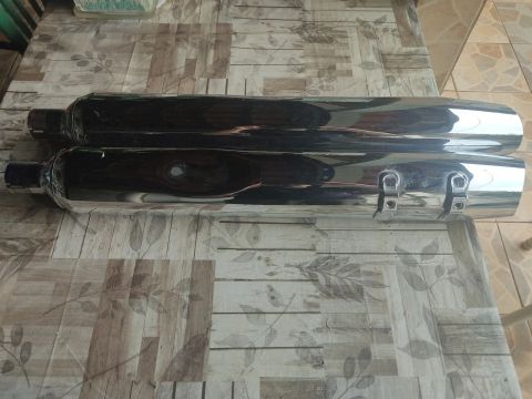 Escapamento Harley Davidson Road King, Electra, Ultra glide