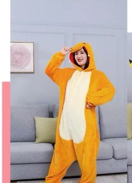 Fantasia Charmander Macacão Adulto Pokémon