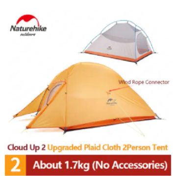 Barraca Naturehike Cloud UP 2 Ultraligth - 3000mm - 2,1kg (Cor: Laranja)