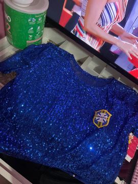 Blusa do Brasil tamanho P nova 