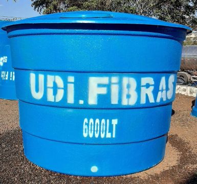 Caixa d'água 6000 Litros UDI Fibras