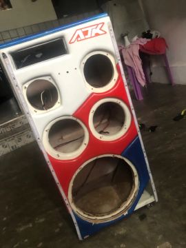 Estrutura caixa Bob de 12 médio de 6 