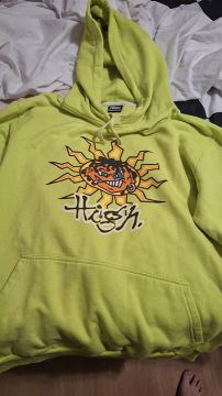 MOLETOM HIGH JUNGLIST NEON GREEN