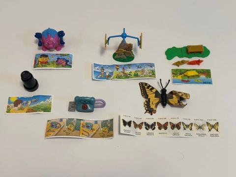 Kinder Ovo Lote com 6 peças