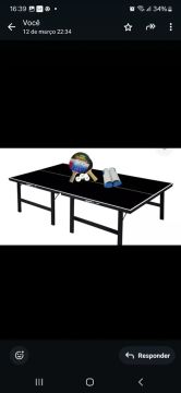 Mesa de Ping Pong - Pronta para a Diversão!