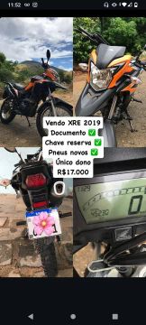 XRE 2019 - Único Dono - Impecável
