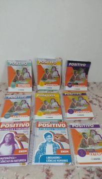 Apostilas Positivo extensivo e Enem 