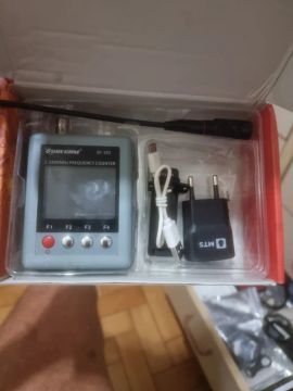 Frequencimetro digital Surecom SF-103 na caixa novo