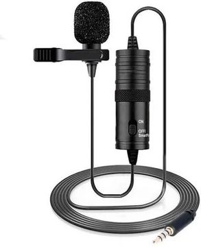 Microfone de Lapela P/ Smartphones e Câmeras Andowl Q955S