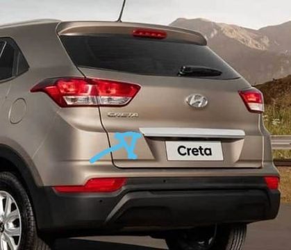 Acabamento da Placa Hyundai Creta 2020