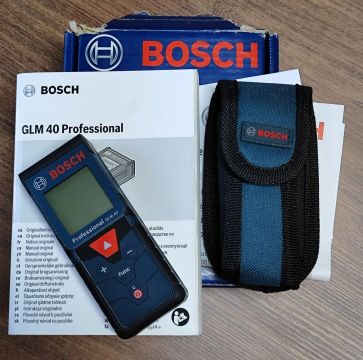 Trena - Medidor a Laser Bosch GLM 40 Professional