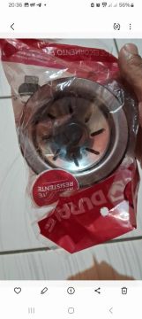 Valvula de Pia para Cozinha - Dural - Aço Inox - Nova