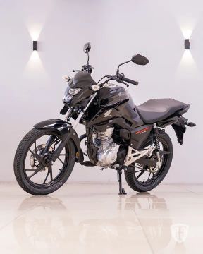 Honda CG 160 Fan 2023 - Preta - 0km