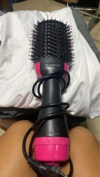 Secador de cabelo escova rotativa Dafu